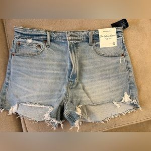 Abercrombie the mom short high rise